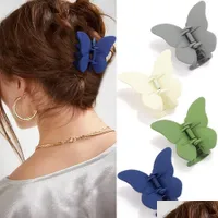 Волосы Pins Butterfly Hair Clip Super Fairy Girls Women Women Claws Banana Accessories Barrettes Много разных цветов, чтобы выбрать DR Toptrimmer DHZVH