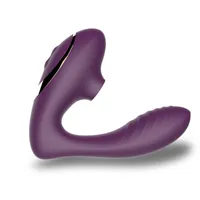 22SS Sex Toy Massagers Vagina Saugbibrator 10 Geschwindigkeit vibrieren orale sexy Saughaut Clitoris Stimulation weibliche Masturbation Erotische Sexspielzeug F2B9