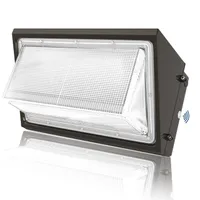 LEAT MUR LED 150W LEAU DUSK-TO-DAWN 5000K Daylight 19200lm Jested Outdoor Termroping Security Lightture 600-1000W HPS / HID Remplacement Industrial