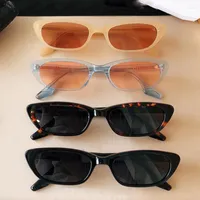 Sunglasses Sexy Cat Eye Triangle Retro Female Eyewear UV400 Sun Glasses Polarized Trending Fashion Ladies