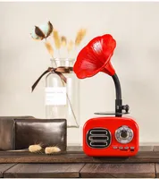 Portable Speakers Wireless Loudspeaker Retro Wood Mini Bluetooth Speaker Sound System TF FM Radio Music Subwoofer