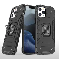 İPhone 14 için Anti-Shock Cep Telefon Kılıfları Plus Pro Max 13 12 11 Serisi XS XR Cep Telefonu Kickstand Cep Telefonu Aksesuarları ile Koruyucu Kapak