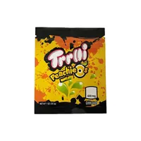 Sacs d'emballage 7LDF 12 Type de sac mylar Trolli Trrlli Errlli Emballages Emballages ￠ fermeture ￩clair remeclable Pagni￨re de fermeture ￠ glissi￨re 600mg Custom Runtz Strawberry