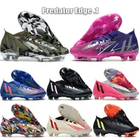 With Shoes Box Soccer Shoes Football Cleats Shoelace Swarovski Champions Code Outdoor Predator Edge .1 Fg Men