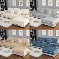 Four Seasons Universal Sofas Covers Cussion European Sofa Cushions Non Slip Fabric Sofa Cover 설명 색상 원하는 1896 v2263m