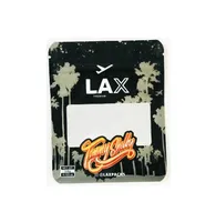 VTOD Packaging Bags Packaging bag 3.5g LAX laxpacks resealable edibles Zipper Retail Empty package edibles Mylar Bags
