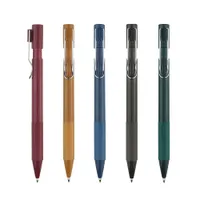 Ballpoint Pens Выдвижные черные чернила 1 мм средняя работа ручка плавное написание для мужчин женское офисное дело доставка 20 bdegarden amwxk