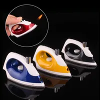 Novel Lighter Creative Inflatable Electric Iron Shape Cigarette Gas Funny Lighters For Home Decoration Collection266Y
