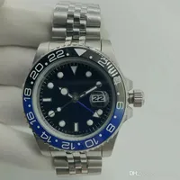 montre de luxe mans automatic watches ceramics full stainless steel 40mm super luminous waterproof relojes de lujo para hombre