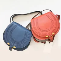 Classic Clutch Flap MARCIE small saddles Bag Luxury Designer wallet Shoulder New style handbag leather Women&#039;s men tote crossbody Bags Adjustable shoulder straps