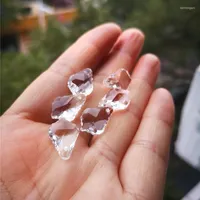 Ljuskrona kristall toppkvalitet 16 mm klara hängen k9 liten diy suncatcher feng shui ornament glas smycken tillverkning