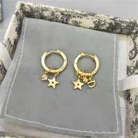 2021 Luxurys Designer Earring Women Der Ohrring Jewelry Designers Studs Diamond Earrings Fashion Gold Plated D Letter Des Boucles 214x