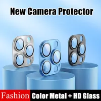 Full Cover Camera Lens Protector on For iPhone 14 13 Pro Max 12 Mini Tempered Glass Protector