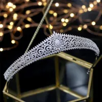 2020 New Design Tiaras Bridal Headpiece Bride Jewelry Queen Crowns Tocado Novia Wedding Hair Accessories Y200807245h
