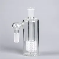 Catcher de cendres en verre de Bangh Bongs Perc Ashcatcher Recycler filtre 14,4 mm Joint femelle masculine pour tornade Shisha Bongs Dab Rig