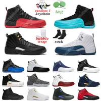 Basketball Shoes Mens Trainer Sports Sneakers Indigo Reverse Flu Game Dark Breathable Men 12 12S Size 7-133O0U