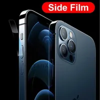 iPhoneスクリーンプロテクター保護用超薄型TPUヒドロゲルリムフィルムHD透明な携帯電話サイドフィルム14 14max 14promax 13 12 12promax