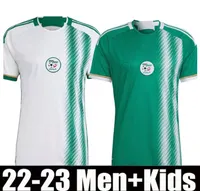 2022 2023 Algeria Soccer Trikots Fans Version Slimani Mahrez Feghouli Bennacer Atal 22/23 Algerie Home Away Men Football Shirt Camiseta de Futbol