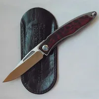Chris Reeve edc knife 61HRC M390 100% blade titanium handle folding pocket Knife Hunting Survival knives gift knife 1pcs207e