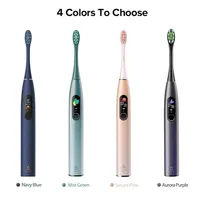 Global Version Oclean X Pro Smart Sonic Toothbrush Electric Toothbrushs Oral Care Blind-Zone Detection Antibacterial Brush Head 220217