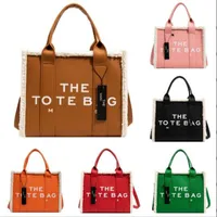 Marc Jocobs tote çanta ünlü tasarımcı serin pratik büyük kapasiteli omuz çanta kadınları büyük para çantası crossbod case kare deri cüzdan