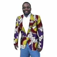 men's Suits & Blazers Men Africa Style Fashion Dashiki Print Suit Jacket African Festive Man Blazer For Costume Clothing Customize J4nX#