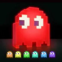 Neuheit bunte farbveränderte Pac-Man Ghost Neues seltsames kreativer kleiner Tischlampe USB-Nachtlicht 0924
