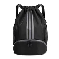 Basketball Storage Bag Football Sprzęt Pakiet Pocket Porting Plecak Męska torba na piłkę Student Portable