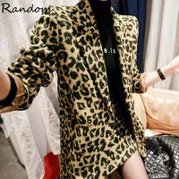 Women's Tracksuits Leopard Print Office Lady Skirt Suit Women Blazer Jacket Coat Top And Two Piece Set Elegant Clothing Autumn Smart Outfts