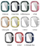 For Apple Watch Ultra 49mm Slim TPU Full Screen Protector Protect Frame Case Cover