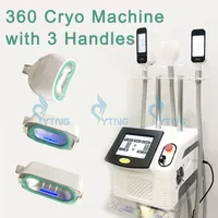 360 Cryo Body Slimming System Cryolipolysy 체중 감량 셀룰 라이트 감소 기계 지방 동결 이중 턱 제거