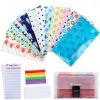 Gift Wrap PPYY-Cash Envelope System For 12 Budget Money Envelopes Pieces Expense Sheets With Labels Bill Planner