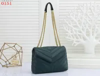 Bag del designer Loulou Pulses Gold Chains Borse Fashion Guida in pelle Stucche da spalla a tracolla a tracolla