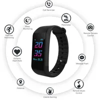Smart Wristwatch Smart Watch Smart Bracelet Blood Pressure Heart Rate Monitor Sporting Tracker Waterproof Bluetooth For Iphone AndroidXE5U