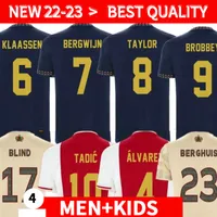 22 23 Tadic Soccer Jersey Bergwijn Berghuis Antony Bassey Brobbey X J. Timber Marley 2022 2023 Fußball -Shirt -Männer -Kit -Fans -Spieler Version