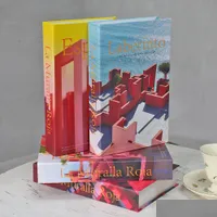 Decorative Objects Figurines Openable Decoration Books Bookshelf Ornaments Modern Living Roo Hairbun Dhb3C