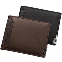 pg81 Men Wallets famous brand fashion Pocket bags luxury designer men pu leather wallet short purses for men323J