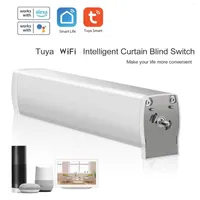 Smart Home Control Tuya WiFi Intelligent Curtain Blind Switch Elektrische gemotoriseerde rol afsluiter Remote Motor