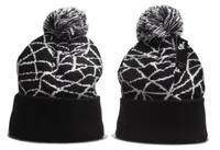 Men Women Winter Out Door One Size Beanies Fashion Fan's Brand Sport Hip Hop Popular Skull Beanie Hats Pom Cuffed Knit Cap