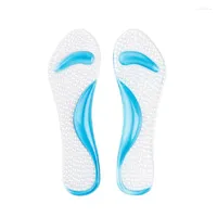 Compact Mirrors Women's Gel 3 4 Length Arch Support Anti-slip Massaging Metatarsal Cushion Orthopedic Insoles For High Heels Shoes Sandals