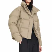 women's Down & Parkas WOMAN 2021 Autumn And Winter Korean Style Clothing Cotton Warm Bread Clothes Cotton-padded 78KL#