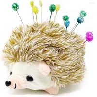 Syuppfattningar Pincushion Hedgehog Form Soft Fabric Nedeller Diy Crafts Needle Cushion Accessories Holder Pin
