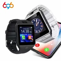 Wristwatches 696 Bluetooth DZ09 Smart Watch Phone support 2G Call SIM TF Camera iPhone Samsung for HUAWEI VS Y1 Q18 0924
