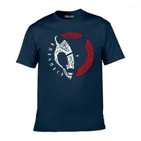 T-shirts masculins tarchia hommes wolf totem chemise surdimensionn￩e homme t-shirt ￠ imprim￩ d￩contract￩ doux