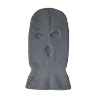 Other Fashion Accessories Autumn and Winter Designer Three Hole Knitted Hat Windproof Warm Mask Riding Hip Hop Headgear Wool 2CVT