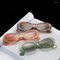 Sunglasses Women's Glasses Fashion Metal Hinge Oval Leopard Print Luxury Designer Men American Style Vintage Driving Eyeglasses