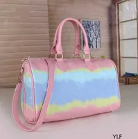 2022 oxidize cowhide speedy 30cm Hot Sell Fashion bag women bag Shoulder Bags Lady Totes handbags bags 3 colors frame