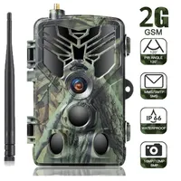 Hunting Cameras Outdoor 2G 4K HD MMS SMS P Trail Wildlife Camera 20MP 1080P Night Vision Cellular Mobile Wireless Po Trap Game Cam 220923