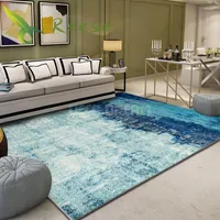Carpets Alibaba Chinese-style Abstract Geometry Floor Rug Modern For Living Room Non-slip Antifouling Carpet Bedroom Parlor