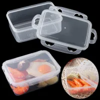 벤토 박스 7 크기 플라스틱 피크닉 간식 식사 저장 용기 음식 준비 점심 아이들을위한 식기식 캠핑 식탁 220923